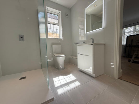 🚿 Small Bedroom Turned Stylish Shower Room in Bromley!