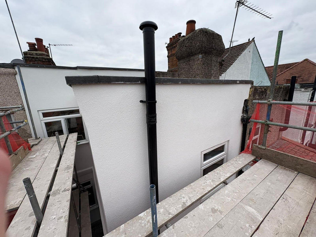 Orpington Exterior Upgrade – Rear Render & Drainage Renewal October 2025
