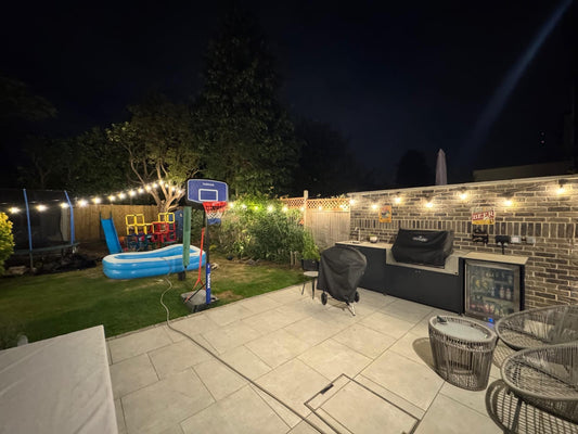 Outdoor Works & Garden Electrical Completed – Beckenham June 2025
